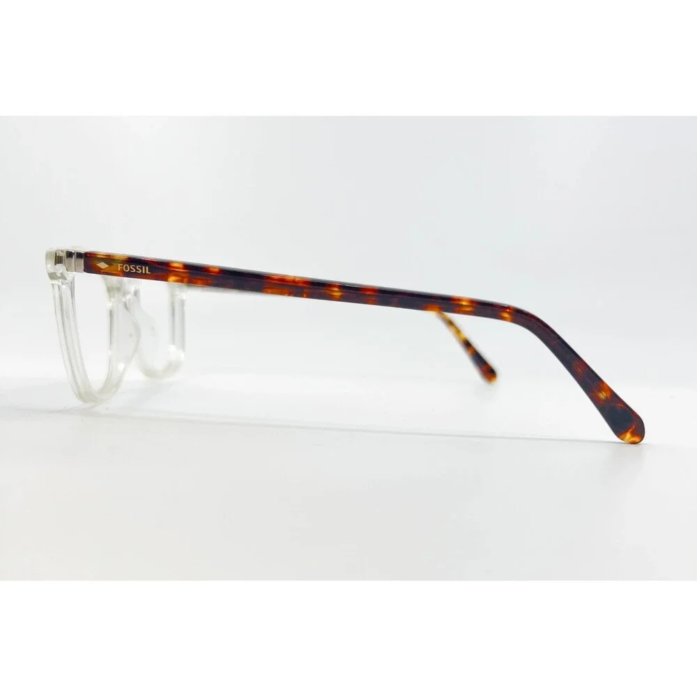 Fossil Eyeglasses Men Clear Tortoise FOS 7085 900 140 51-16-140